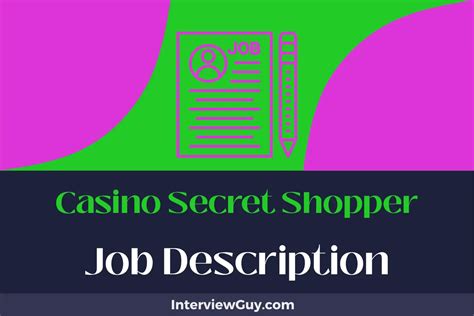 casino secret shopper